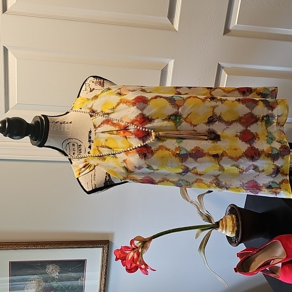 Ann Taylor Elegant Multicolor Blouse - Picture 1 of 10